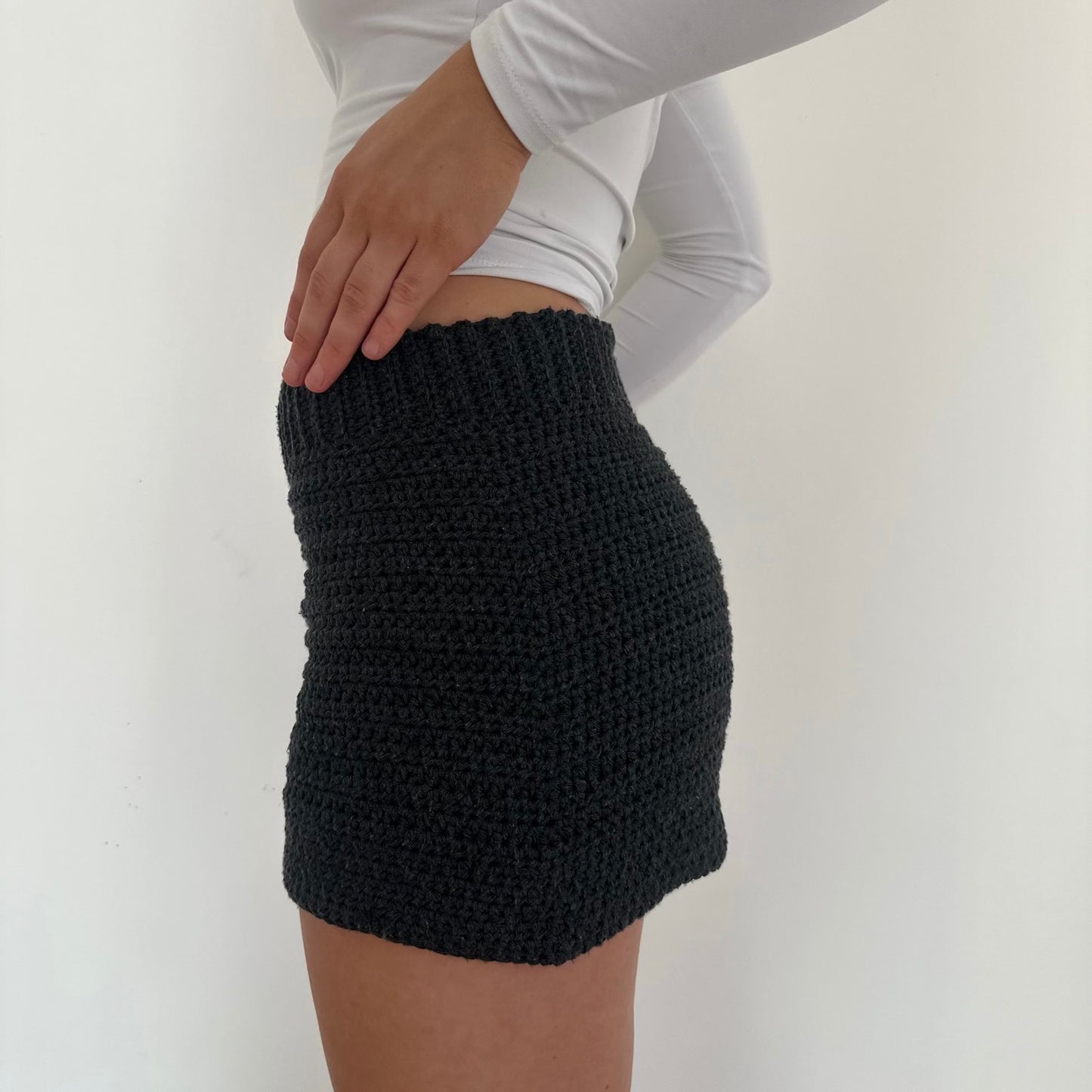 Crochet Mini Lounge Shorts